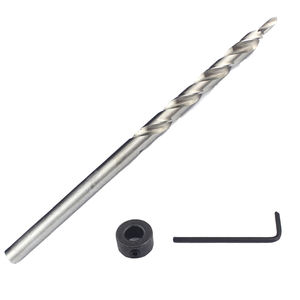 Accessori per Utensili Elettrici: Boccola per <span class=keywords><strong>Trapano</strong></span>, Anello di Arresto, Punta a Gradini per Lavorazione del Legno, Attrezzo per Fori a Scomparsa - Product Image 1