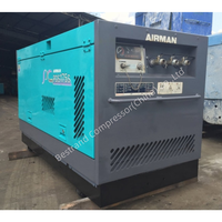 Compresseur d'air portatif de vis de moteur diesel d'aviateur de Yanmar pour le perçage utilisant PDS175S-6D1 FAD 5m3/min au type de wagon 7bar