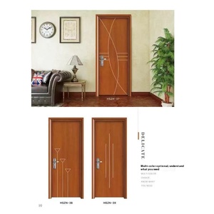Porta Interna Moderna in Resina WPC per Hotel di Lusso, Ecologica, Resistente all'Acqua, Insonorizzata, Finitura per Uso Ufficio 3 Anni - Product Image 2