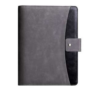 Carpeta de archivos de oficina multifuncional <span class=keywords><strong>A4</strong></span> personalizable Carpeta de negociación de ventas de cuero PU para gestión de documentos para documentos - Product Image 6
