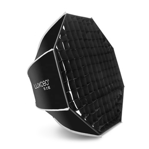 Softbox octagonal para <span class=keywords><strong>estudio</strong></span> fotográfico, paraguas <span class=keywords><strong>de</strong></span> iluminación <span class=keywords><strong>de</strong></span> fotografía <span class=keywords><strong>de</strong></span> configuración rápida <span class=keywords><strong>de</strong></span> 60cm, montaje Bowens, parabólica con rejilla - Product Image 3