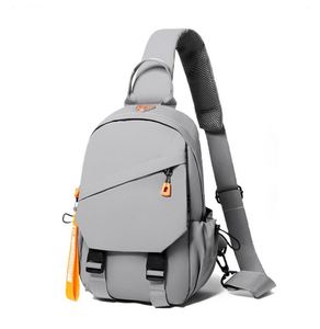 Sac de Poitrine Multifonctionnel Grande Capacité pour Homme BESTELLA – Sac à Bandoulière Décontracté en Nylon Imperméable pour Cyclisme et Activités Extérieures - Product Image 1