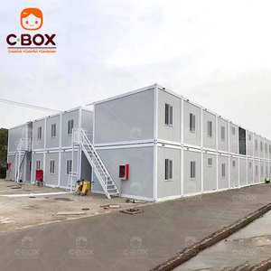 Cbox Vente en gros de panneaux sandwich en acier mobiles pour bureaux, bâtiments multi-étages, dortoirs pour travailleurs, maisons modulaires en conteneurs préfabriqués - Product Image 2