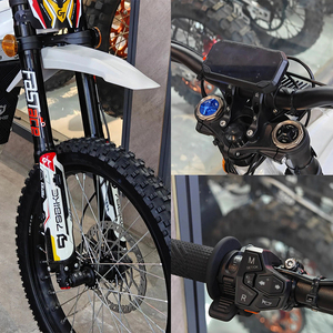 एडू 79 बाइक फाल्कन के लिए 120 किलोमीटर लंबी दूरी 72 वी ईबाइक के लिए इलेक्ट्रिक गंदगी बाइक - Product Image 5