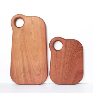 Solid wood household cute irregular cutting board bread cutting board wooden cutting board