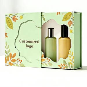 Boîte d'emballage de luxe inspirée de la <span class=keywords><strong>nature</strong></span>, boîte personnalisée pour produits de soin de la peau avec <span class=keywords><strong>logo</strong></span> - Product Image 1