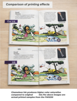 Kit de alimentación de tarjetas Chameleon de segunda mano, original de Japón, marca Heguang, material de caucho, compatible con impresoras de inyección de tinta