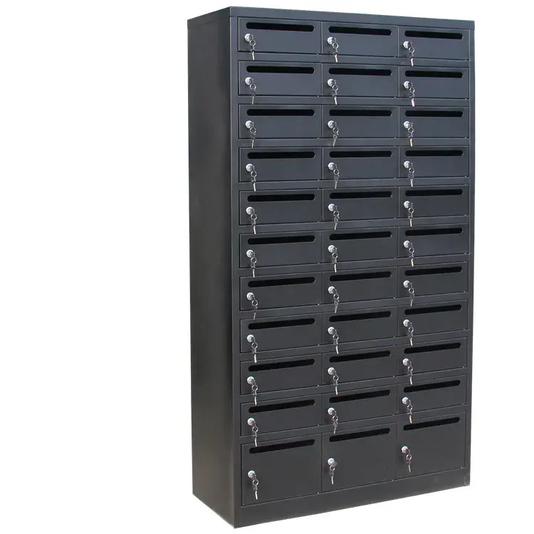 Top Sale Stainless storage locker Post Mailbox Apartment Building Mailbox Outdoor Postbox