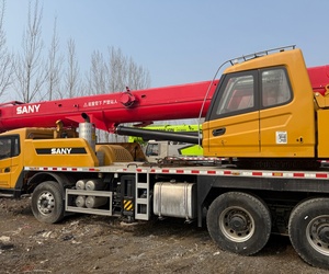 รถเครนเคลื่อนที่ Sany stc250t5 ปี 2020 ขนาด 25 ตัน มือสอง พร้อมเครื่องยนต์ ปั๊ม เกียร์บ็อกซ์ รุ่น Sany STC1000C 100T STC500E STC250T5 STC1300 STC800T6 - Product Image 6