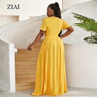 Vente en gros de robes élégantes décontractées de haute qualité pour femmes corpulentes, ensemble deux pièces ample taille 5XL, robe pour femmes grandes tailles