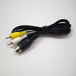 Cable de Audio y Video AV de 1.8M Compatible con SEGA Mega Drive 1 y <span class=keywords><strong>Genesis</strong></span> 1, Cable RCA, Accesorios para Juegos - Product Image 5