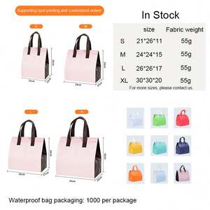 Sac isotherme pliable personnalisable, imperméable et étanche, idéal pour la livraison de repas - Product Image 2