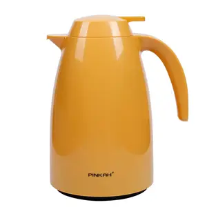 PINKAH benutzer definiertes Logo 1500ml Tee Karaffe Kaffee Kunststoff Vakuum flasche und Thermoskanne Innen glas