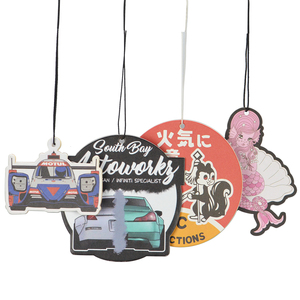 <span class=keywords><strong>D</strong></span>ésodorisant pour voiture en papier suspendu en corde, fabrication sur mesure en Chine, best-seller, <span class=keywords><strong>d</strong></span>ésodorisant pour voiture en vrac - Product Image 4