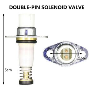 Vanne solénoïde de sécurité à double broche pour cuisinière à gaz, coupure automatique de gaz en cas d'extinction de flamme, pièces de rechange pour cuisinière, pièces de cuisinière à gaz - Product Image 1