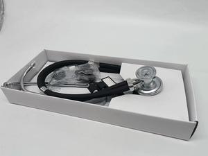 Estetoscopio de cardiología de doble cabezal de aluminio al por mayor, kit de estetoscopio médico profesional manual metálico para adultos - Product Image 6