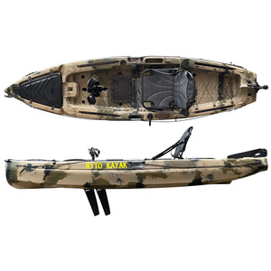 <span class=keywords><strong>Kayak</strong></span> monoplace océanique en plastique rigide, moulé par rotation, modèle Sea Greece, 300 Pedal Roto, capacité 500 lb, avec kit de propulsion, pour usage aquatique, économique - Product Image 3