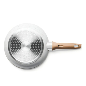 High Quality Ceramic Coated <b>Pot</b> Pan Silicone Glass Lids Soft Touch Handle Non Stick 5 Piece Forged Aluminium Cookware <b>Set</b> - Product Image 2