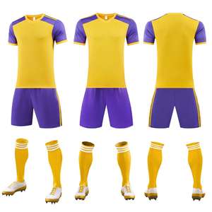 Model 2025, kustomisasi gratis, Jersey sepak bola, nyaman, peralatan sepak bola, pasokan langsung dari pabrik, seragam tim sepak bola - Product Image 3