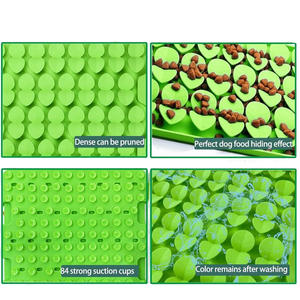 Tapete <span class=keywords><strong>de</strong></span> Silicona para Lamer y Olfatear para Mascotas y Gatos, Libre <span class=keywords><strong>de</strong></span> BPA, Comedero Lento Automático con Ventosa - Product Image 6