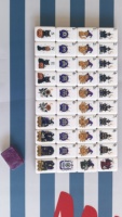 SenJoy Ensemble de Mahjong Américain 160 Tuiles, Motif Chat Sorcière Halloween, Tuiles Violettes avec Carte de Règles Standard 2026 et Accessoires