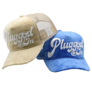Nueva Gorra Trucker con Estampado Personalizado, Diseño de Gorra Trucker de Perfil Alto, 5 Paneles, Terciopelo y Malla, Bordado 3D - Product Image 3