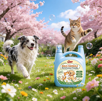 Lessive enzymatique douce 5KG Parfum naturel gardénia Convient aux animaux domestiques et aux familles Parfum longue durée 80% d'ingrédients naturels