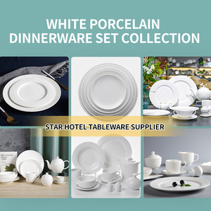 Vajilla <span class=keywords><strong>de</strong></span> cerámica blanca y China, vajilla <span class=keywords><strong>de</strong></span> <span class=keywords><strong>Porcelana</strong></span> - Product Image 6
