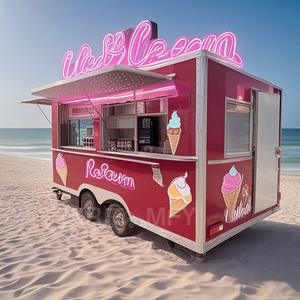 Camión de Comida Rápida Móvil para Catering Comercial, Remolque de Comida con Cocina para Hamburguesas - Product Image 6