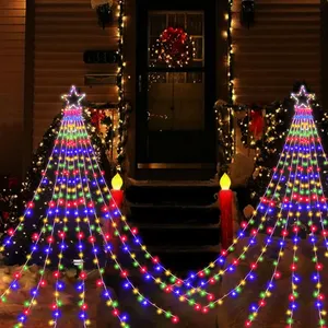 Cờ ánh sáng LED colourful cho trang trí kỳ nghỉ trong nhà và ngoài trời