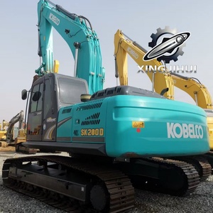 Excavatrice d'occasion Kobelco 260-8, marque japonaise d'origine, 26 tonnes, sur chenilles en caoutchouc, grande taille, modèle 2023, godet de 1,3 m - Product Image 5