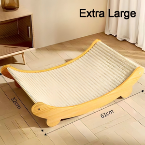 Grattoir <span class=keywords><strong>à</strong></span> <span class=keywords><strong>chat</strong></span> en sisal durable en gros, grand repose-<span class=keywords><strong>chat</strong></span> en forme de U, meuble résistant <span class=keywords><strong>à</strong></span> l'usure avec cadre en bois <span class=keywords><strong>pour</strong></span> chats d'intérieur - Product Image 5