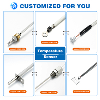 Sensor Suhu Termistor NTC Tahan Air Presisi Tinggi 10K dengan Casing Annular, Material Keramik, Rentang -40~105, Nilai B 3977, Analog