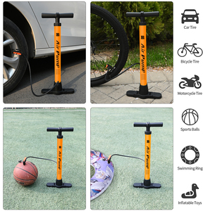 באימי אוויר אופניים נייד קומפקטי קל משקל משאבת לחץ גבוה חיצונית - Product Image 5