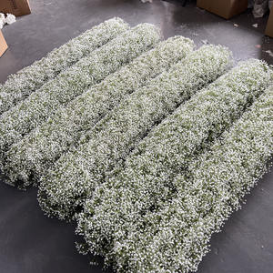 M-FR132 Camino de Mesa de Flores de Rosas al por Mayor, Camino de Mesa de Flores de Gypsophila, Camino de Mesa de Flores Artificiales para Arreglos de Boda - Product Image 6