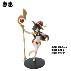 Anime Caráter Dos Desenhos Animados 23,5 cm Huihui Grande Mágico Maiô Linda Menina Feitos À Mão Modelo Ornamentos - Product Image 3