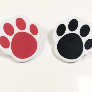 Paw Print Magnetic Clips Plastic Cute Design For Fridge Storage Promotional Gifts - Product Image 3