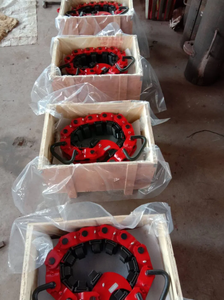 Abrazadera de seguridad para plataforma de perforación de campos petrolíferos API 8C 50-300kN carga 73-244mm OD 42CrMo Tubo de unión al ras de acero/Ajuste de collar de taladro - Product Image 6