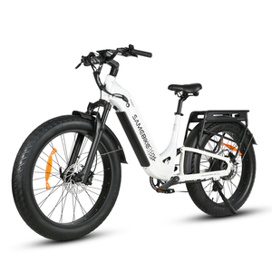 Vélo électrique tout-terrain SAMEBIKE 4.0 à pneus larges, en acier haute teneur en carbone, livraison gratuite CA RTS - Product Image 1