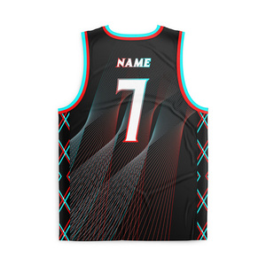Camiseta Deportiva de Baloncesto Healy 100% Poliéster para Hombre, Sin Mangas, Sublimada, de Malla, Absorbe la Humedad, Ajuste Atlético, para Todas las Temporadas - Product Image 2