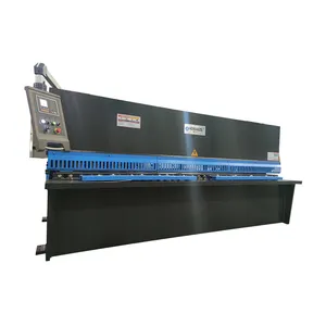 Hydraulic Guillotine Cutter, E21S System Shearing Machine with Adjustable Blade Clearance for 8 MM Iron Sheet Shear