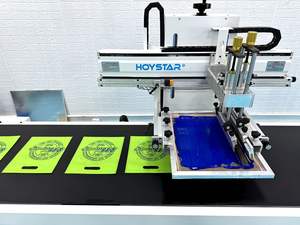 Machine d'impression sérigraphique à convoyeur de petit format pour sacs en papier, machine de sérigraphie pour sacs non tissés, <span class=keywords><strong>presse</strong></span> d'impression sérigraphique automatique - Product Image 6