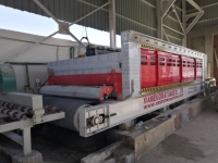 Machine de polissage automatique multi-têtes pour granit, polisseuse de dalles en ligne