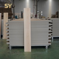 SPC Vinyl Klick-System Flache Dielen - Wasserfester Rutschfester Moderner Bodenbelag für Küche Einkaufszentrum Supermarkt - Aufstellbar auf Vorhandenem Boden