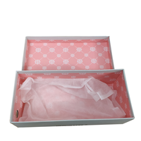 Boîtes de présentation de chaussures personnalisées en gros, boîte de papier kraft ondulé sans couvercle pour boîte d'emballage de stockage