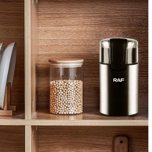 Moulin électrique 2026 en acier inoxydable pour café en poudre, usage domestique, broyage et concassage de petits grains et céréales diverses - Product Image 5