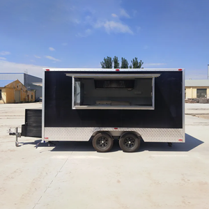 Offre Spéciale Rapport <span class=keywords><strong>Qualité</strong></span>-<span class=keywords><strong>Prix</strong></span> : Remorque de Restauration Mobile Grande Capacité avec Plateforme Carrée, pour Food Truck, Kiosque, Cafés et Salons de Thé - Product Image 4
