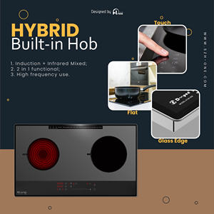 Cocina de Inducción e Infrarrojos Inteligente de Alta Calidad, 4800w, con WIFI Integrado, Cocina Eléctrica Híbrida - Product Image 1