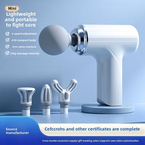 <span class=keywords><strong>Mini</strong></span> Pistola de Masaje Fascial Eléctrica Portátil Profesional para Uso Doméstico Refuerzo por Vibración para Cuerpo y Cabeza - Excelente para - Product Image 5