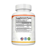 Capsules végétales liposomales de vitamine C OEM à marque privée, végétaliennes, sans gluten, pour adultes, 2100 mg, absorption améliorée, ascorbique liposoluble